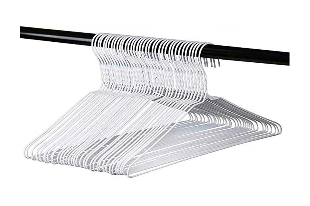 Product White coated hanger